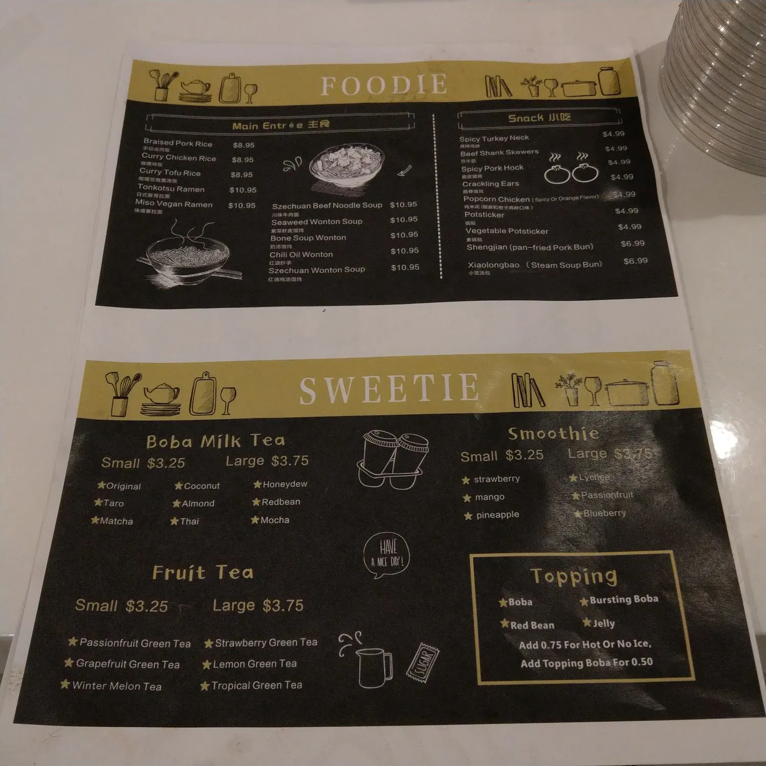 Menu 3