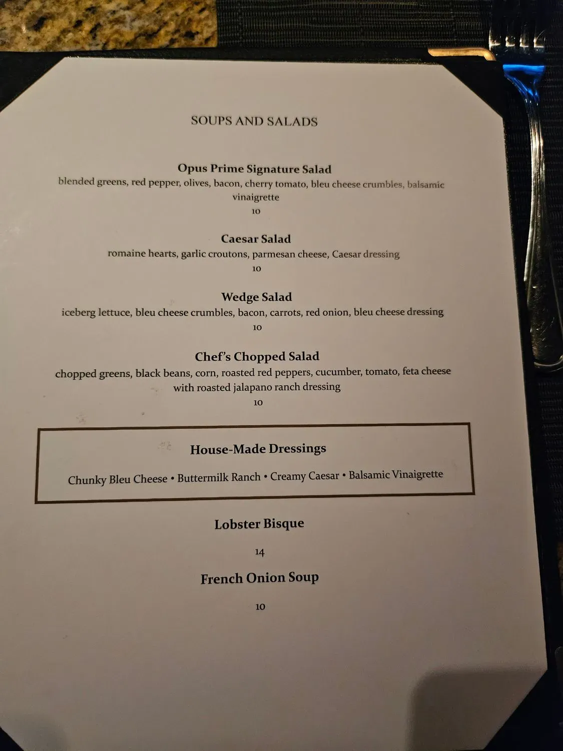 Menu 4