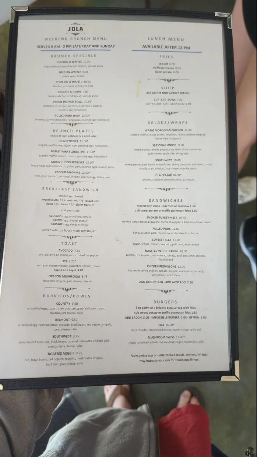 Menu 6