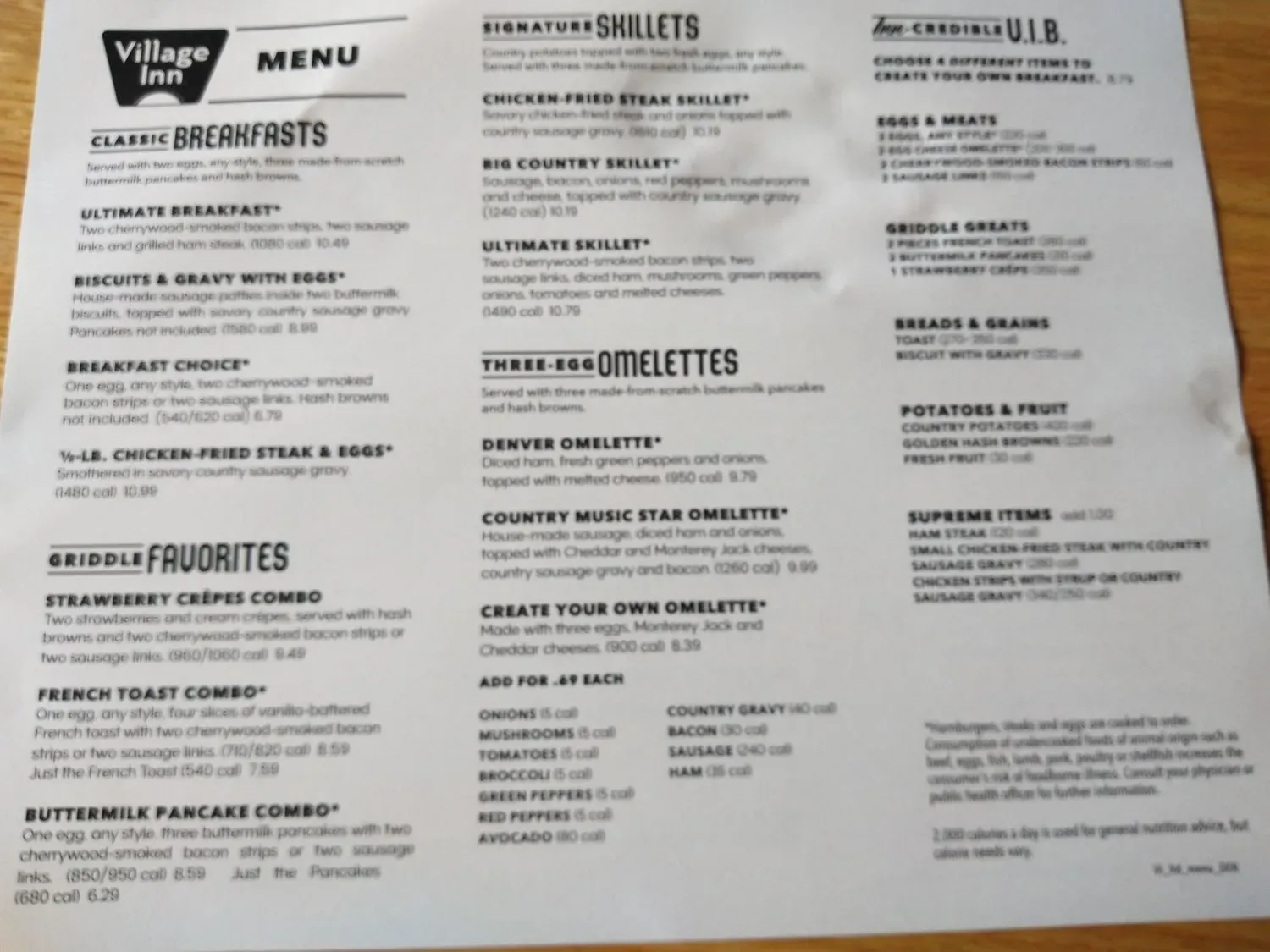 Menu 3