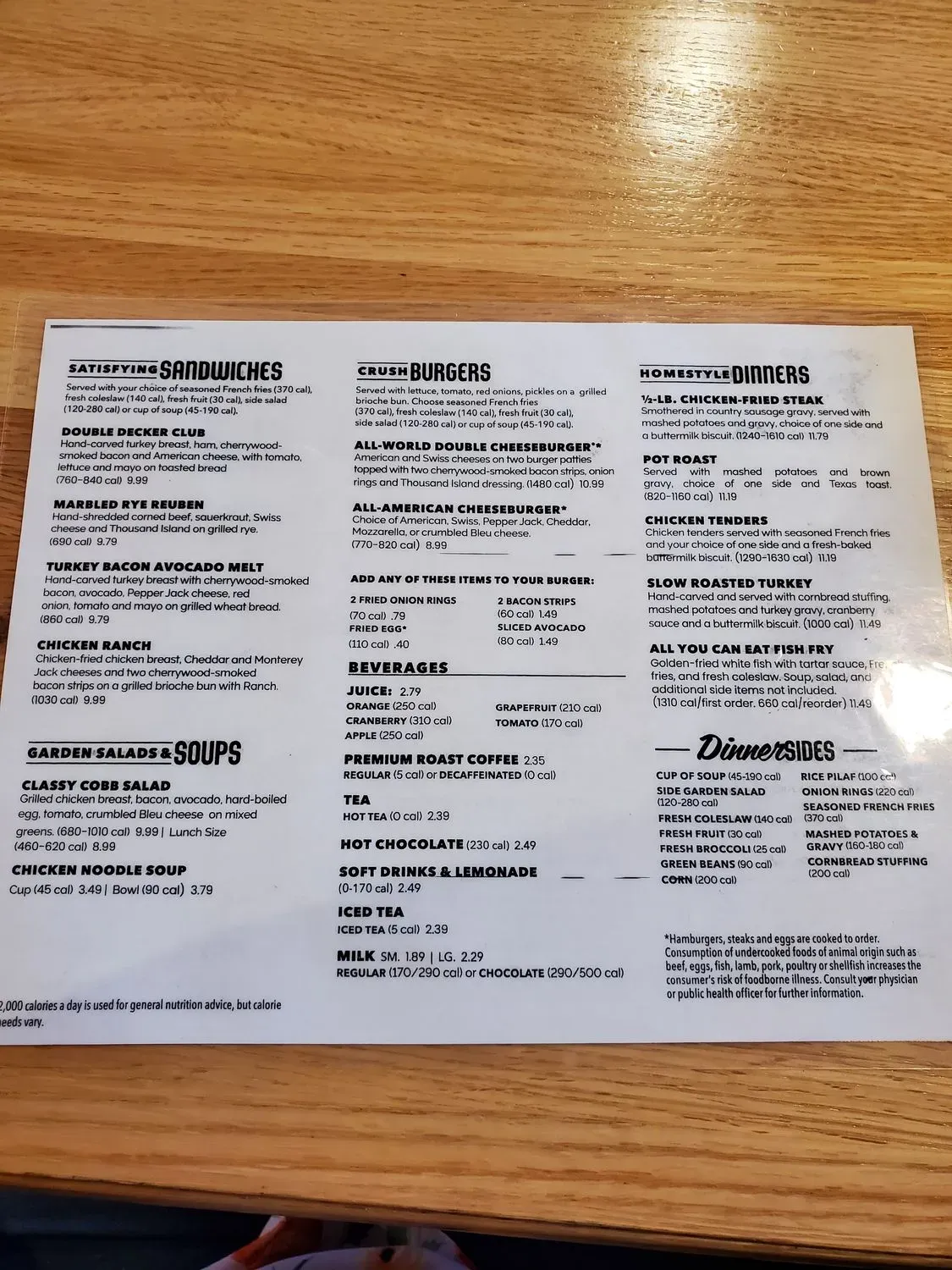 Menu 4