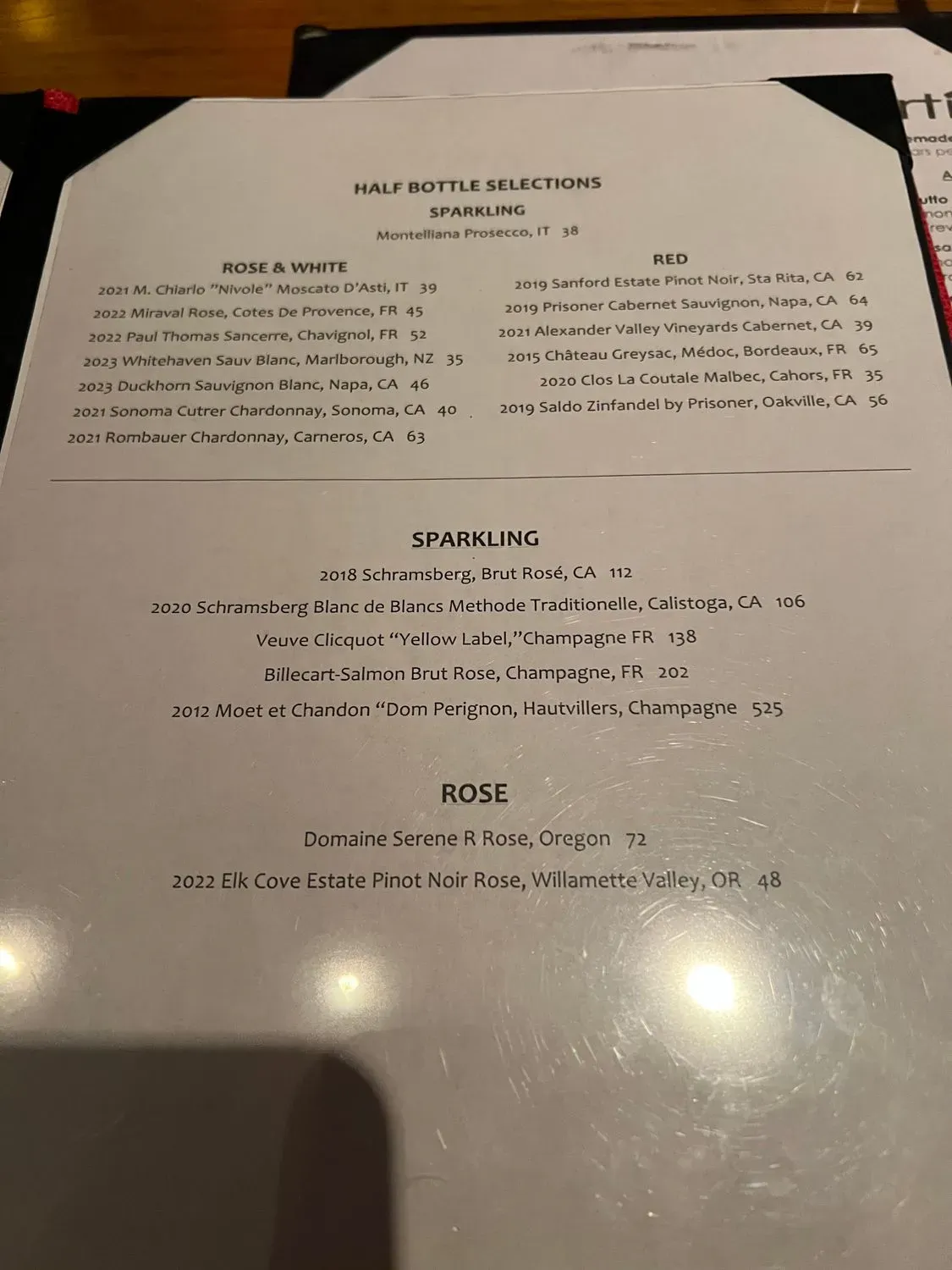 Menu 4