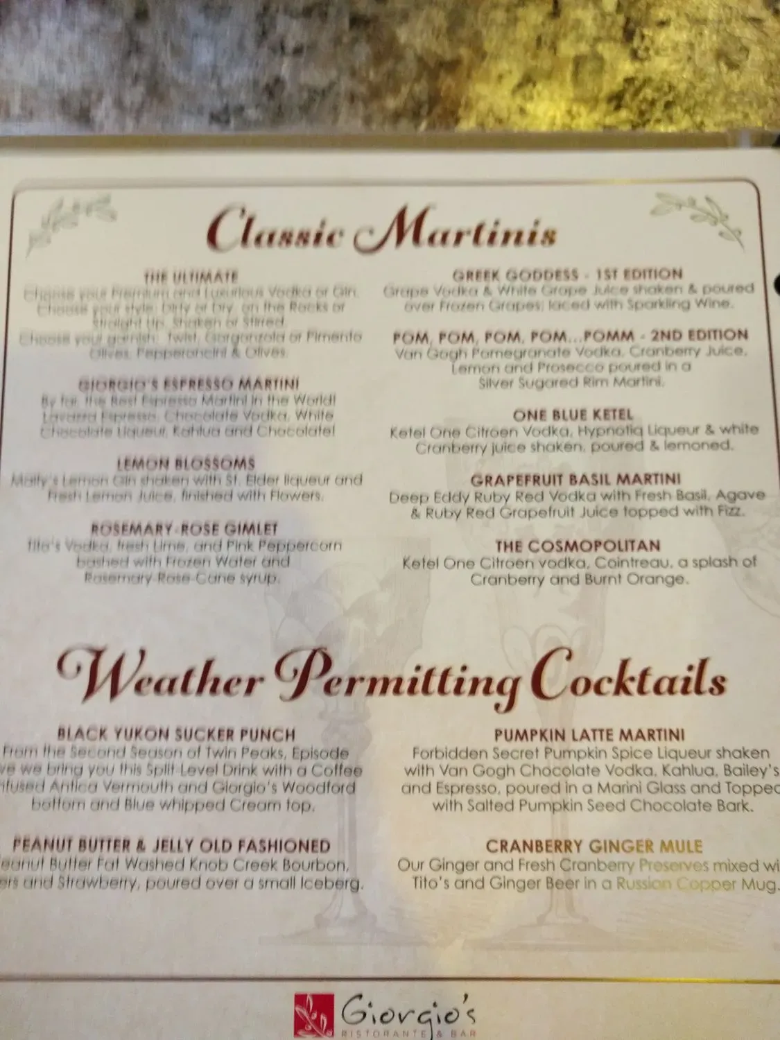 Menu 6