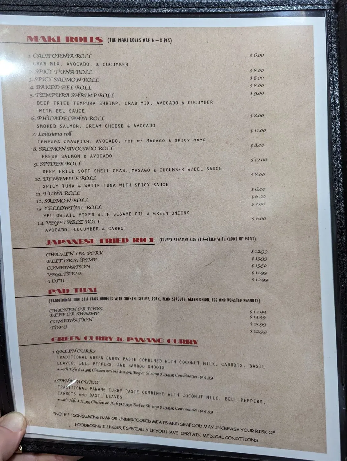 Menu 4