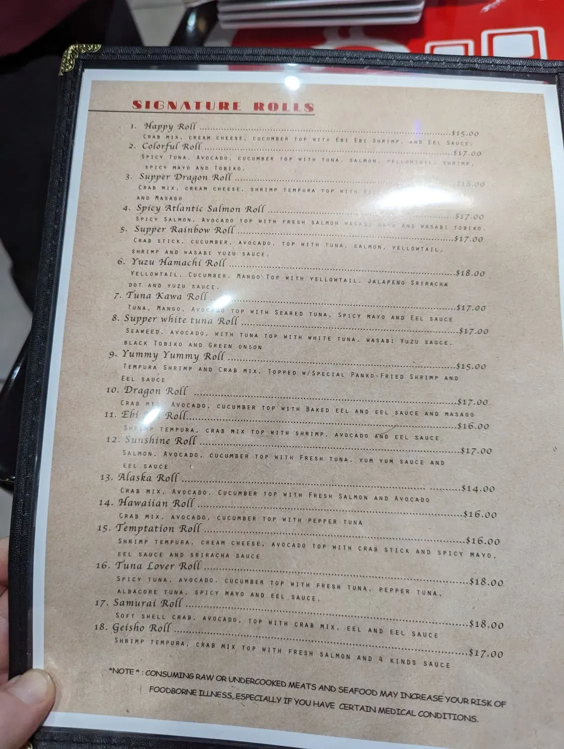 Menu 3