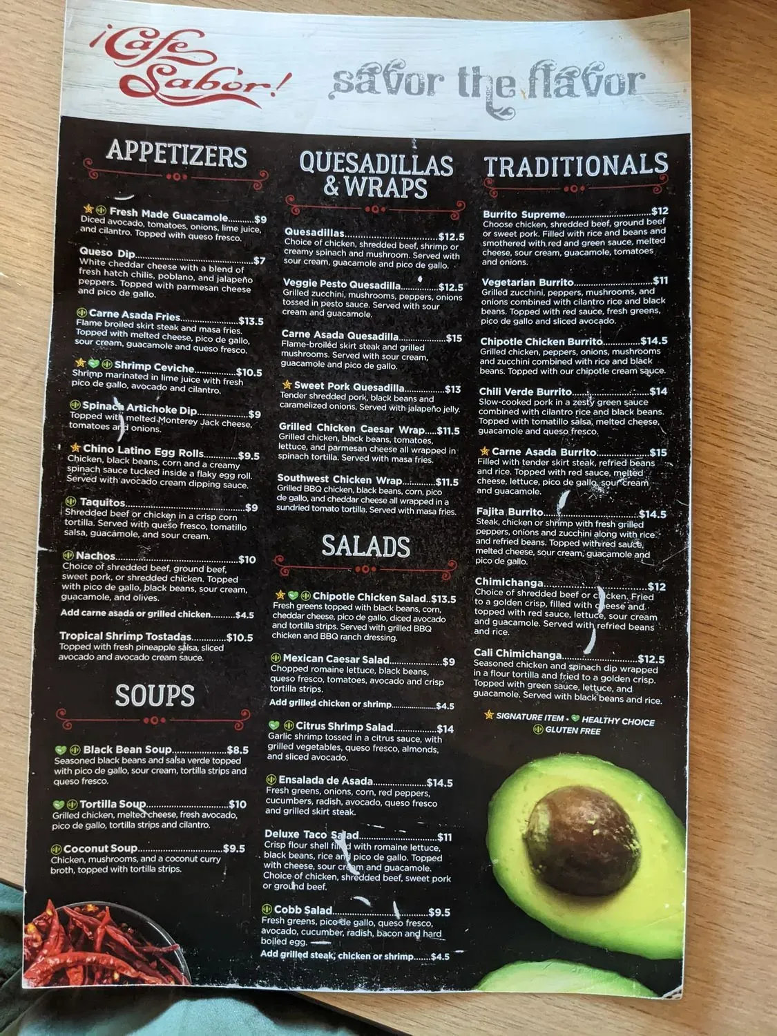 Menu 4