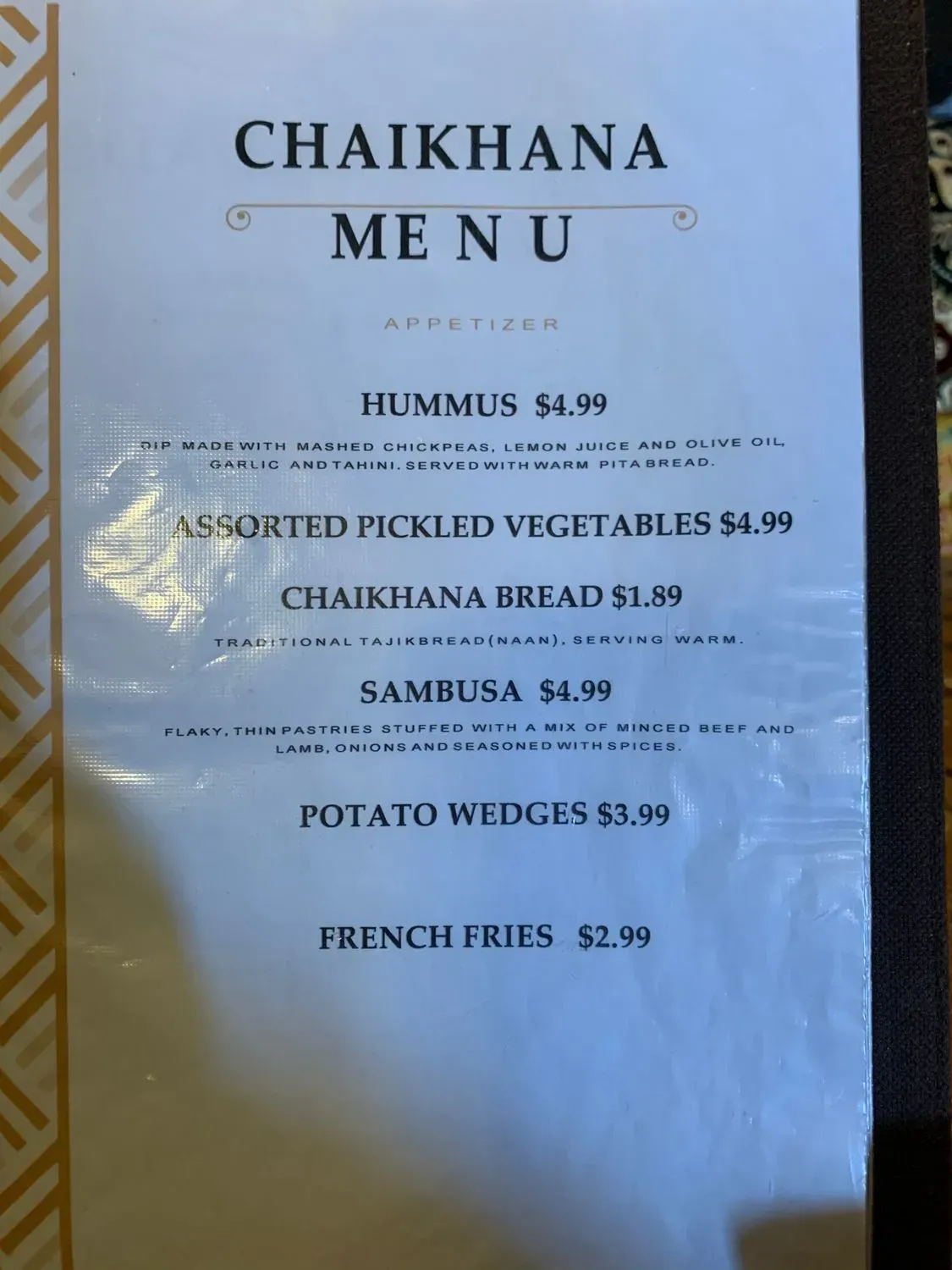 Menu 6