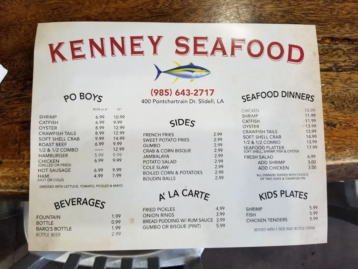 Menu 6