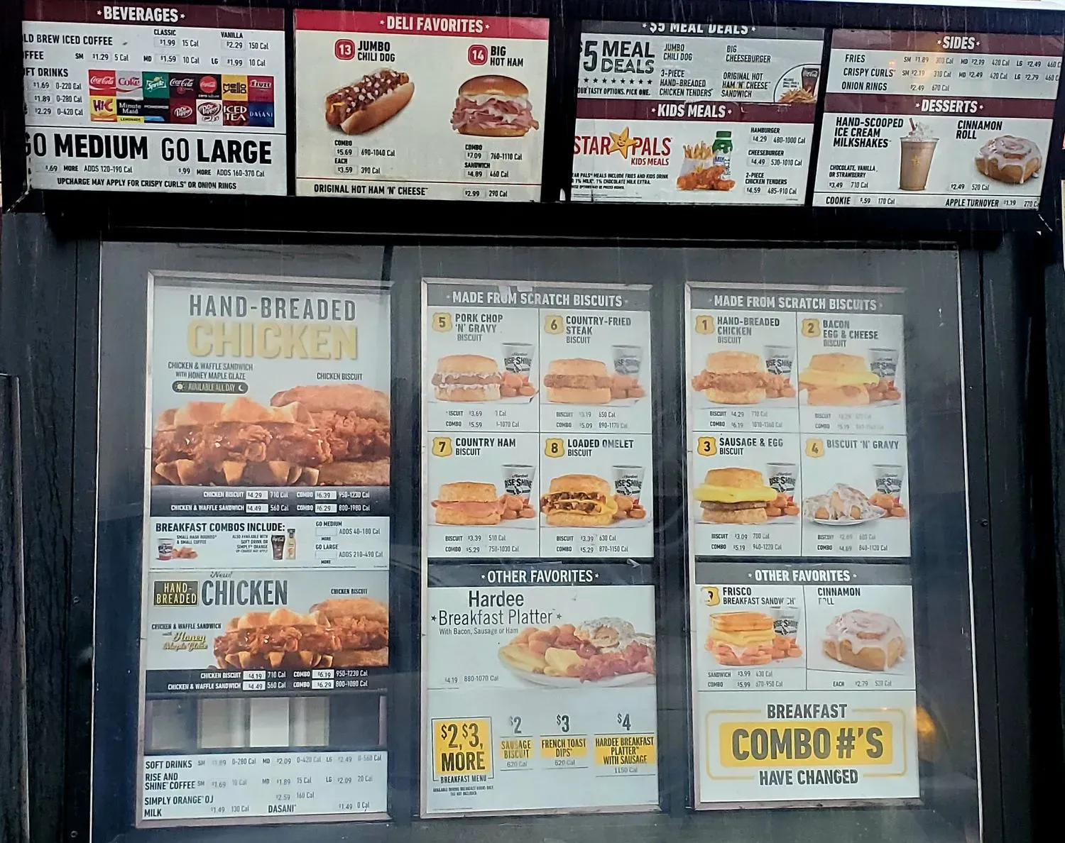 Hardee’s Menu - Updated October 2025