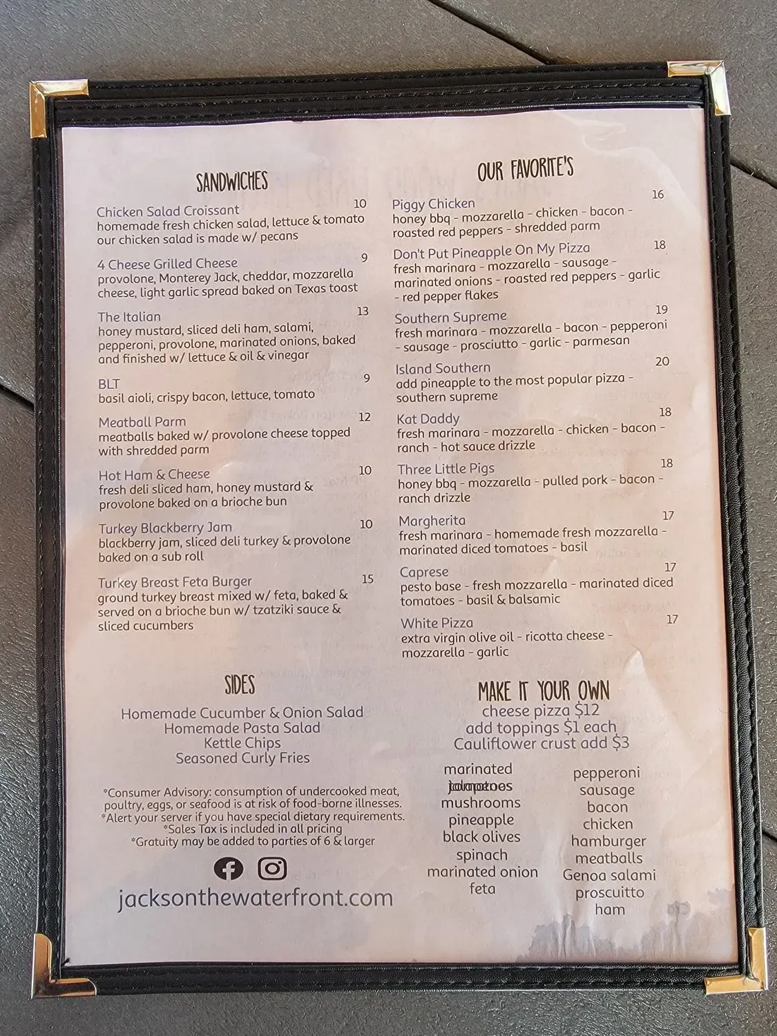 Menu 4