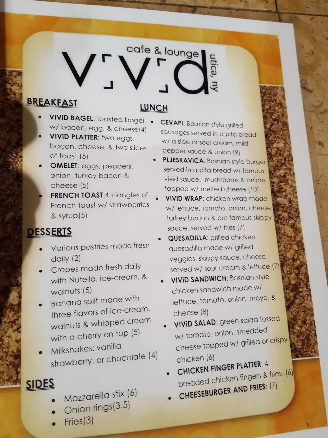 Menu 6