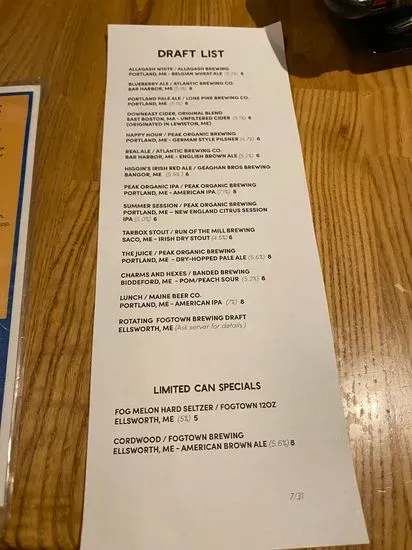 Menu 6