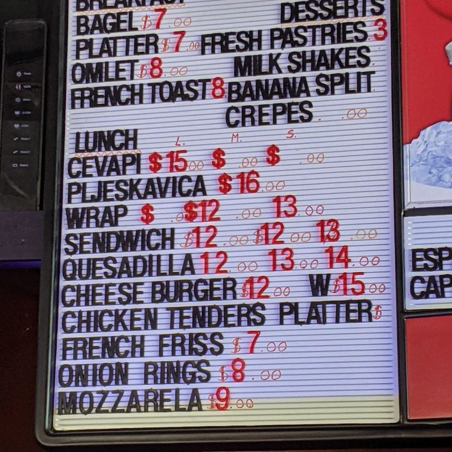 Menu 3