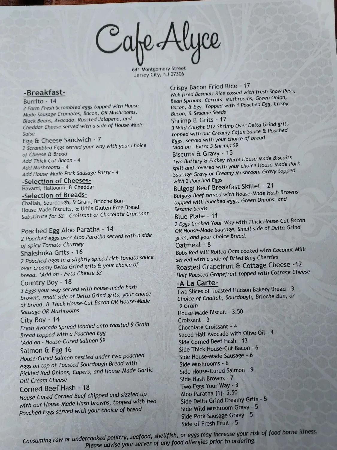 Menu 6