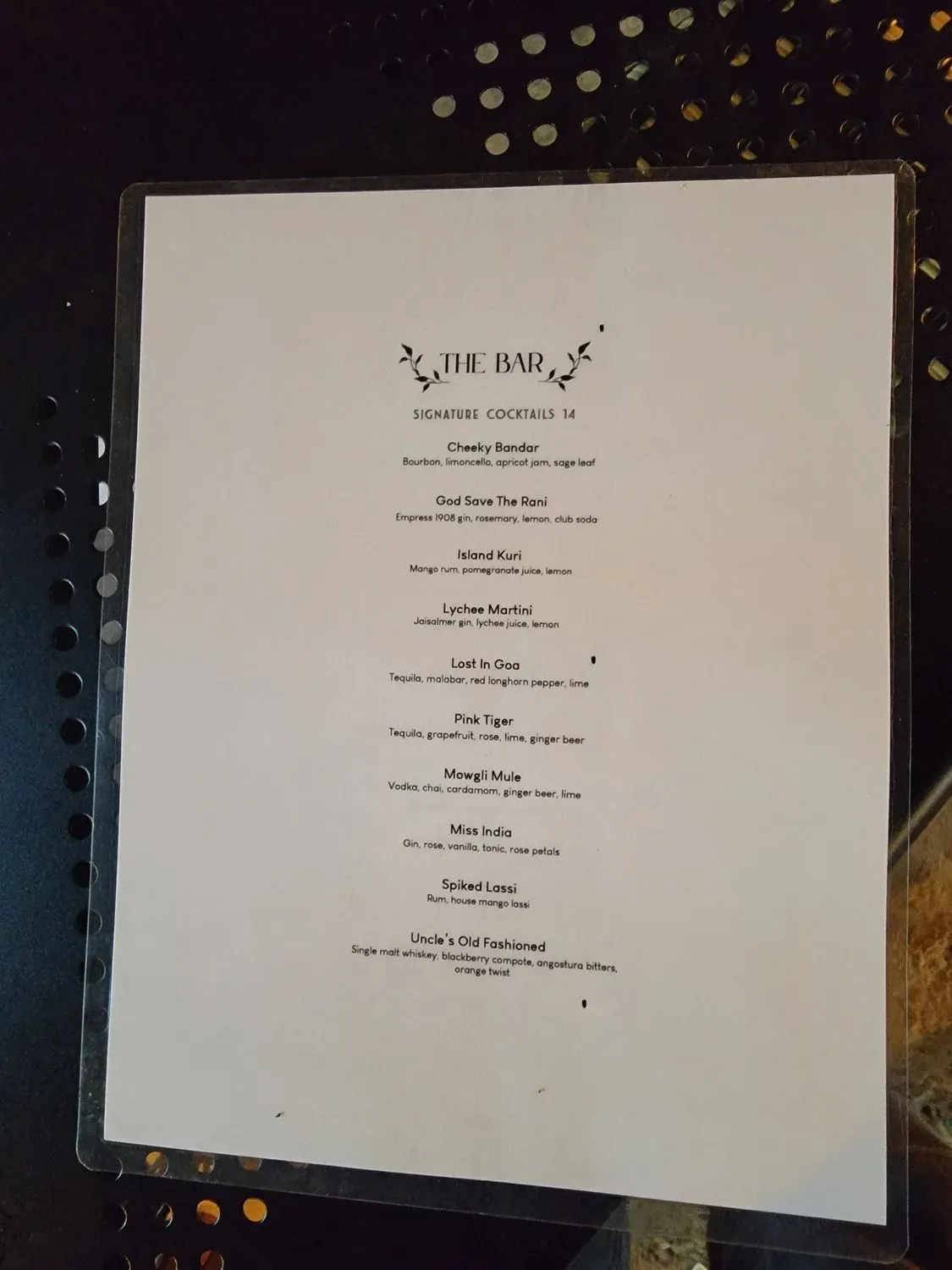 Menu 6