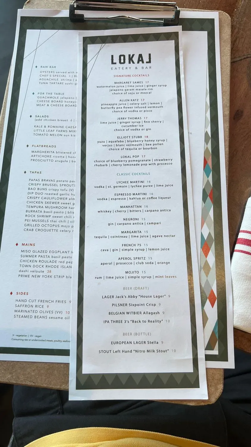 Menu 6