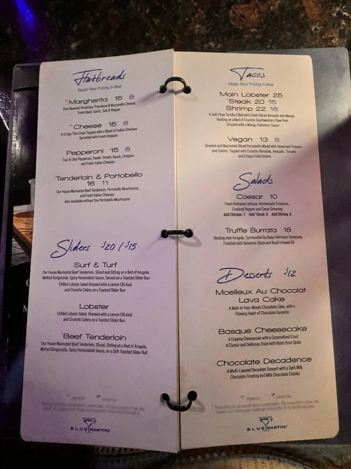 Menu 4