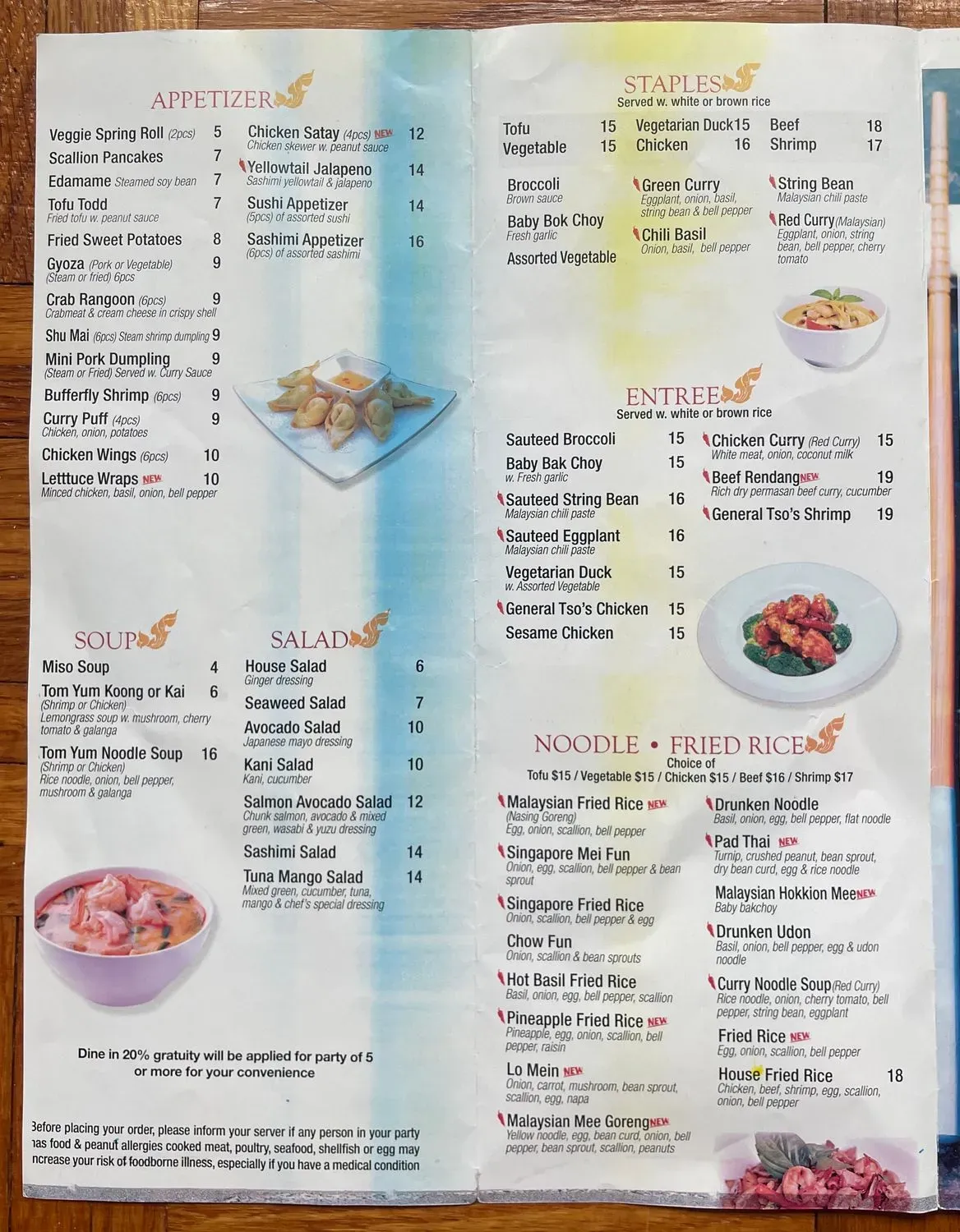 Menu 3