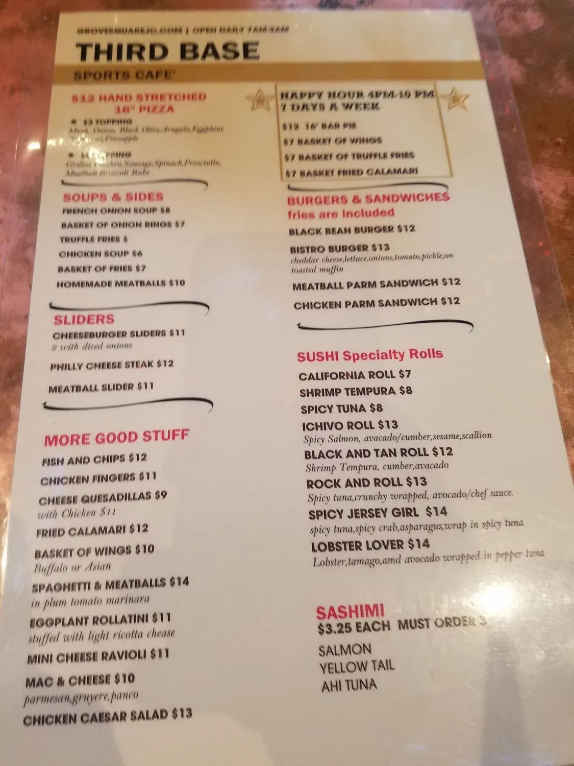 Menu 3