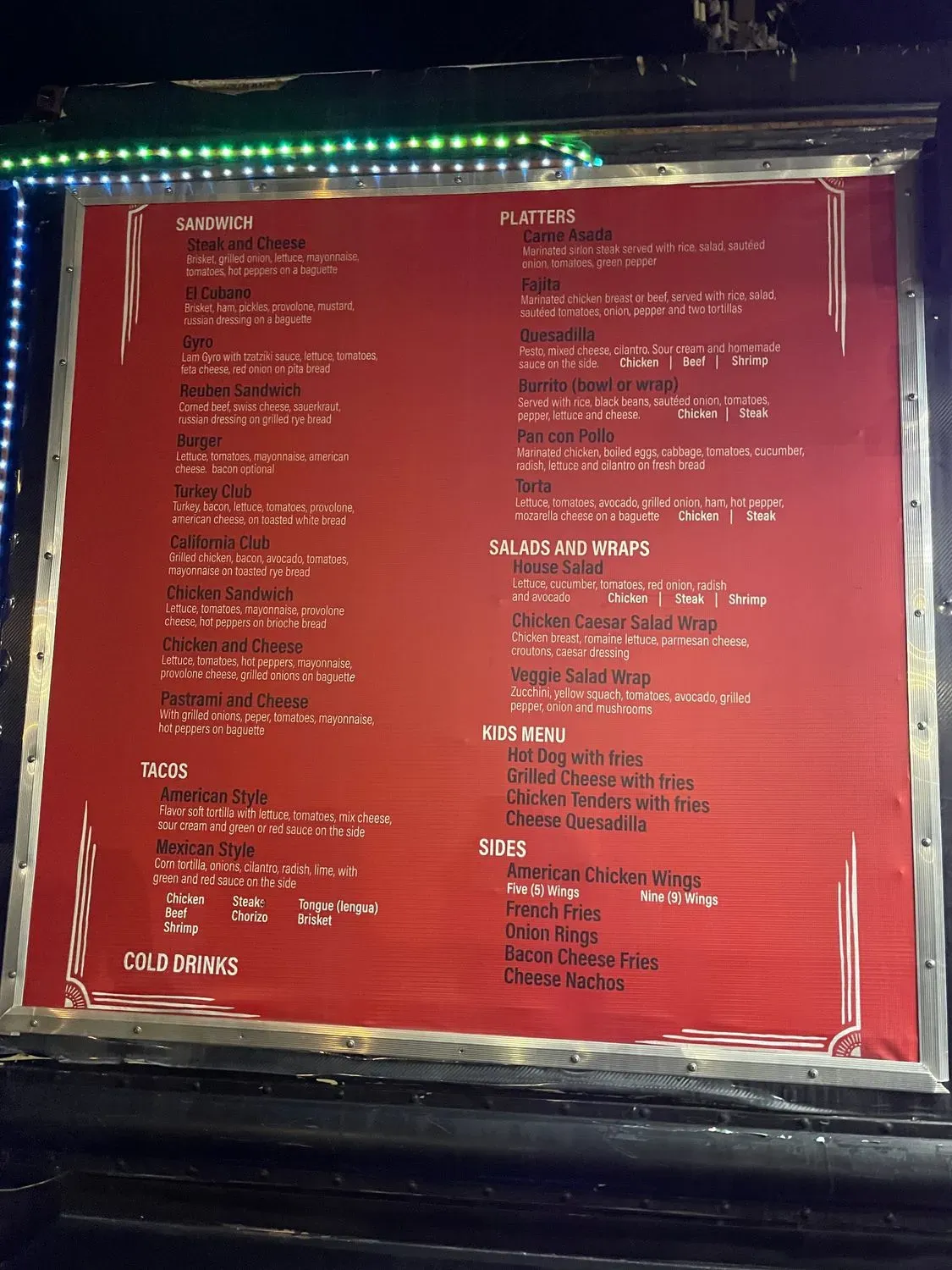 Menu 6