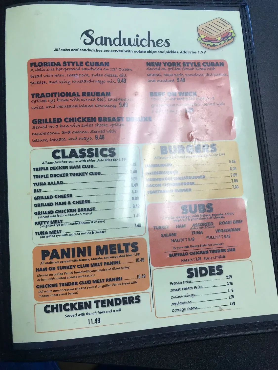 Menu 4