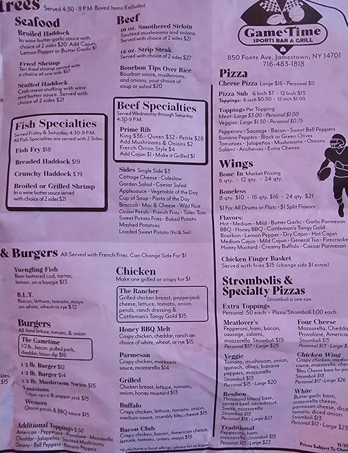 Menu 3