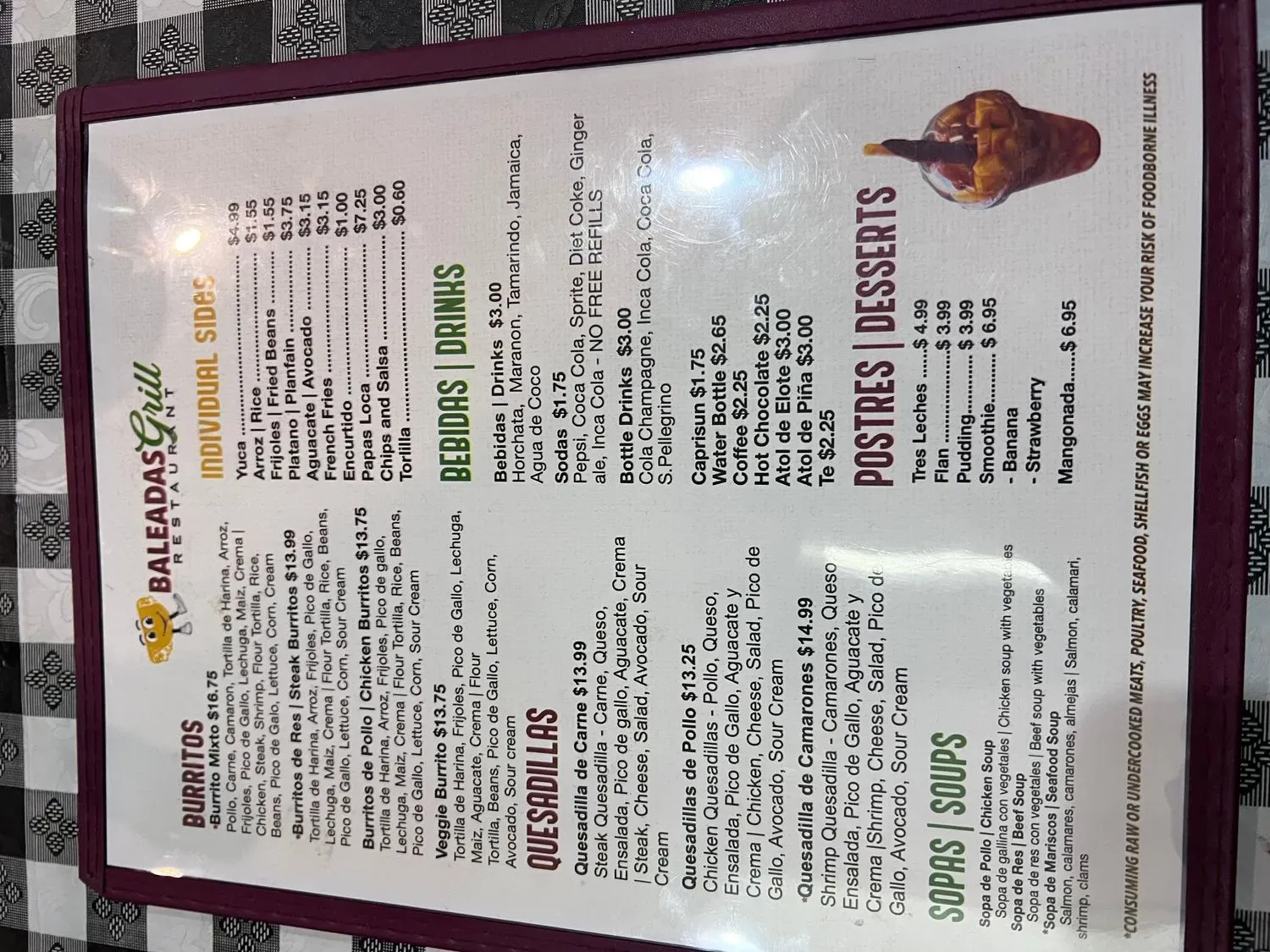 Menu 4