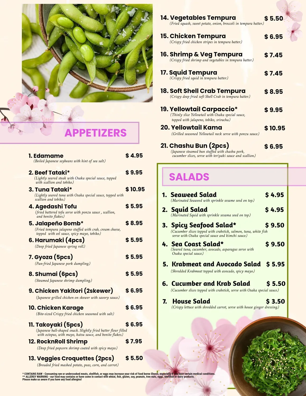 Menu 4