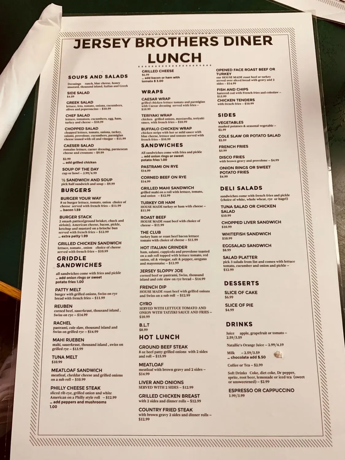 Menu 3