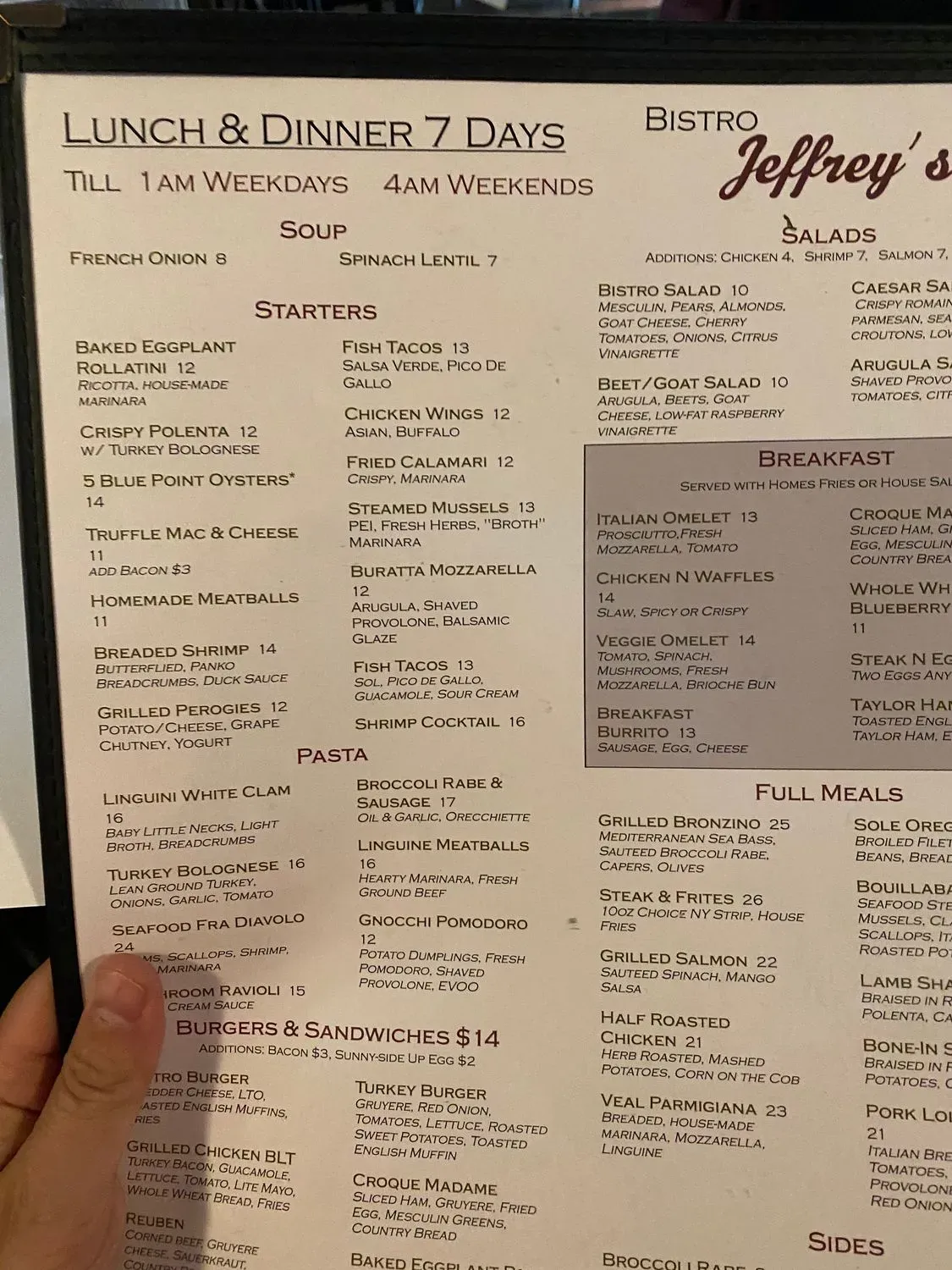 Menu 4