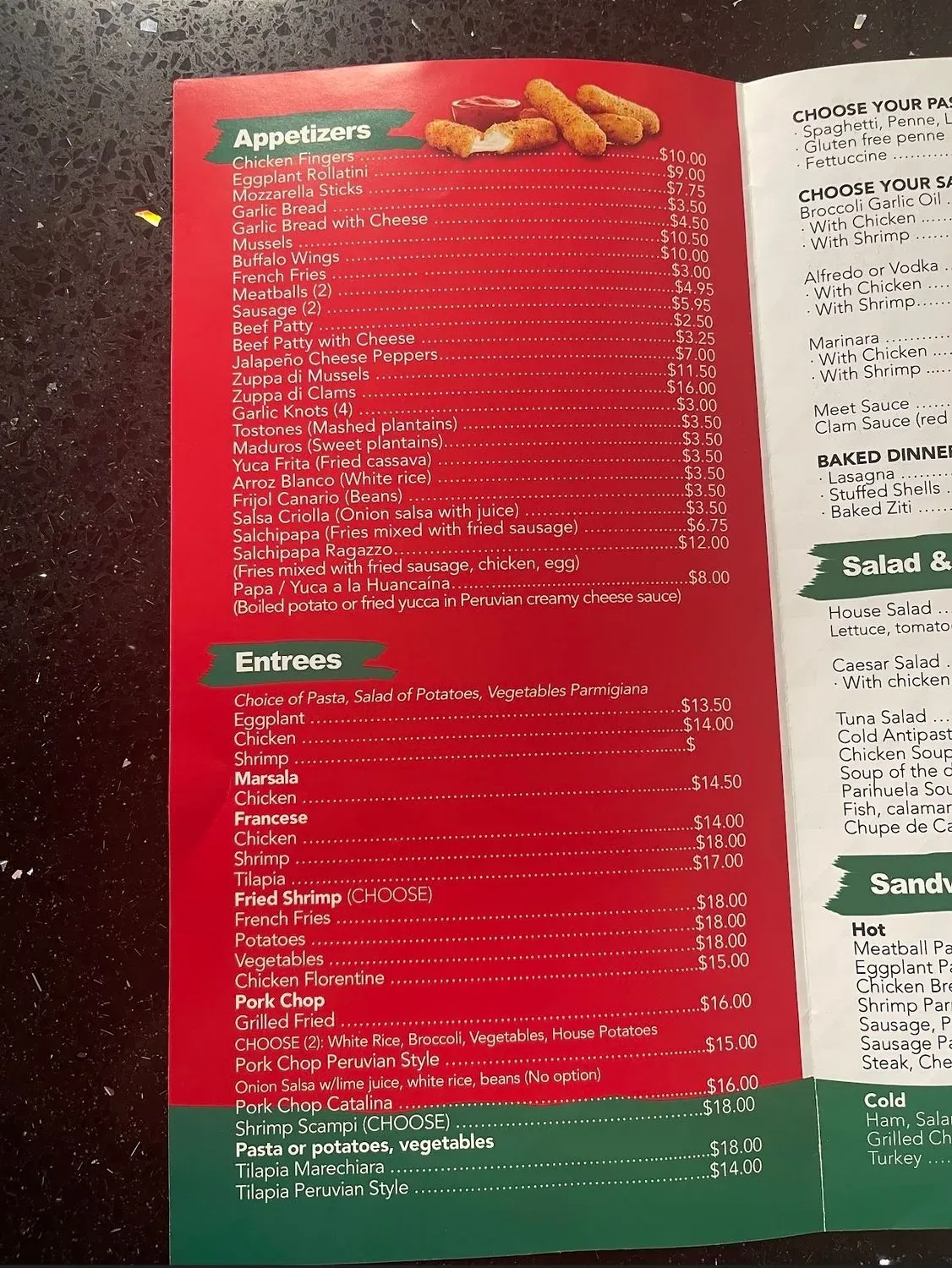 Menu 6