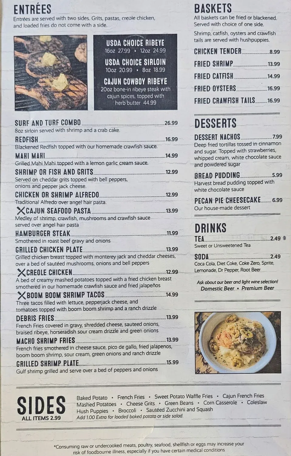 Landmark Café & Grill Menu - Updated October 2025