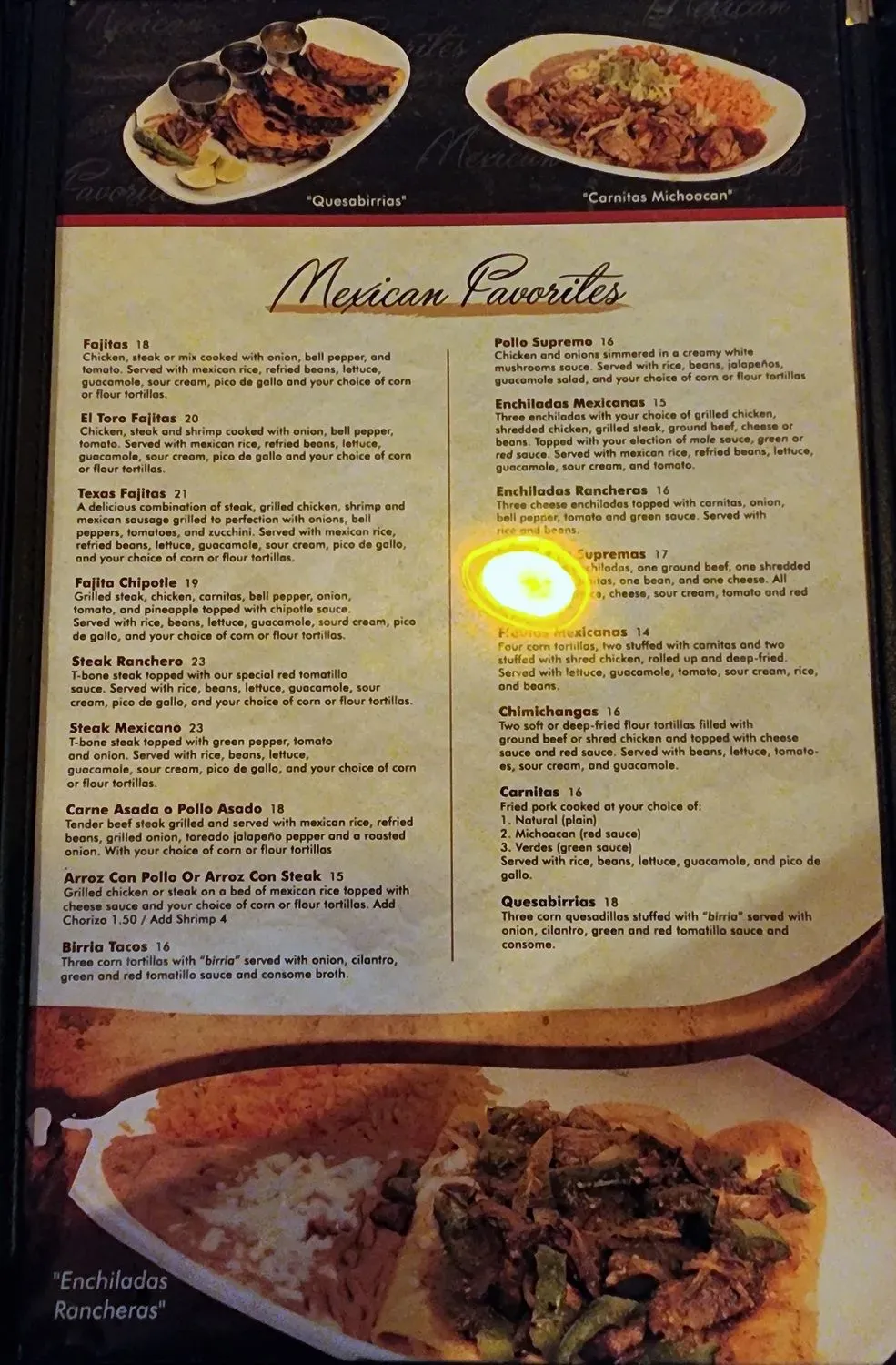 Menu 4