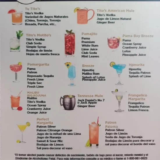 The Lab Bar and Restaurant Menu Aguadilla, Aguadilla Checkle