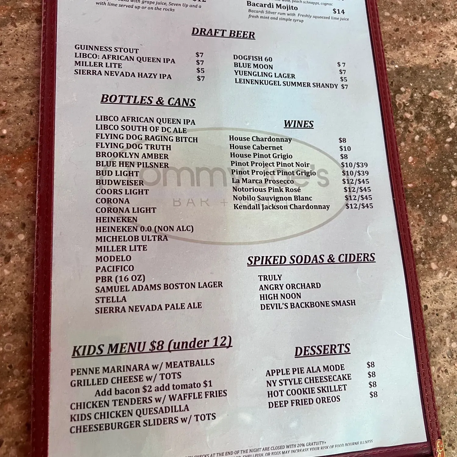 Menu 3