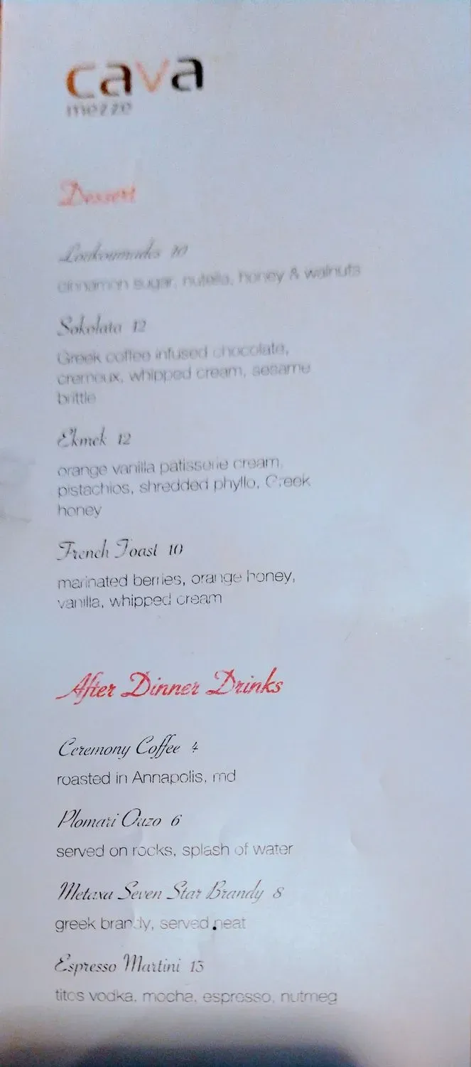 Menu 6