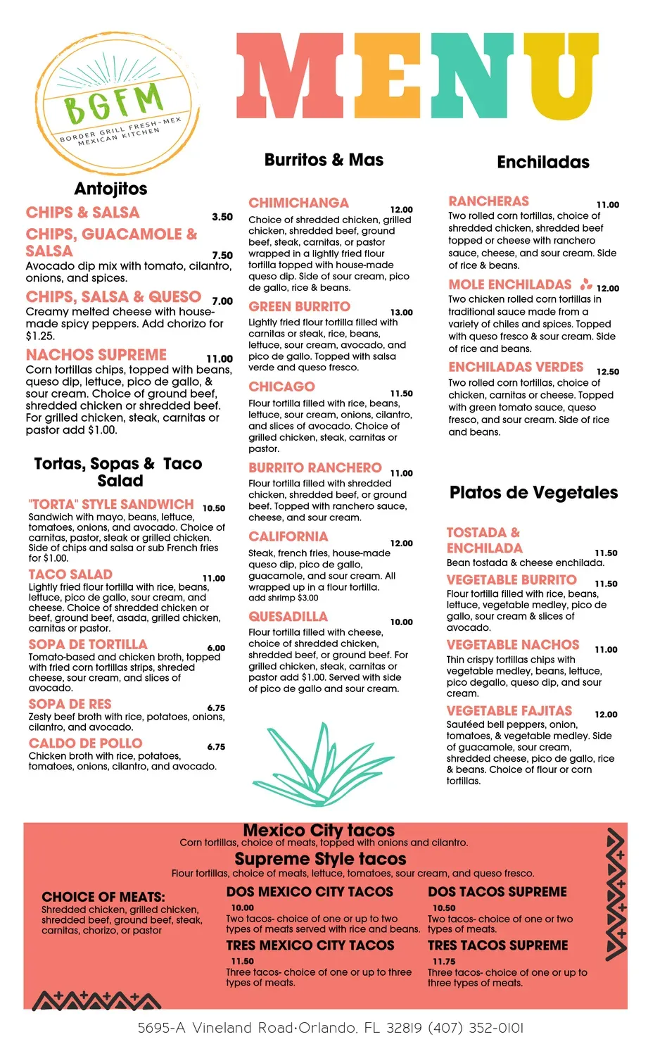 Menu 3