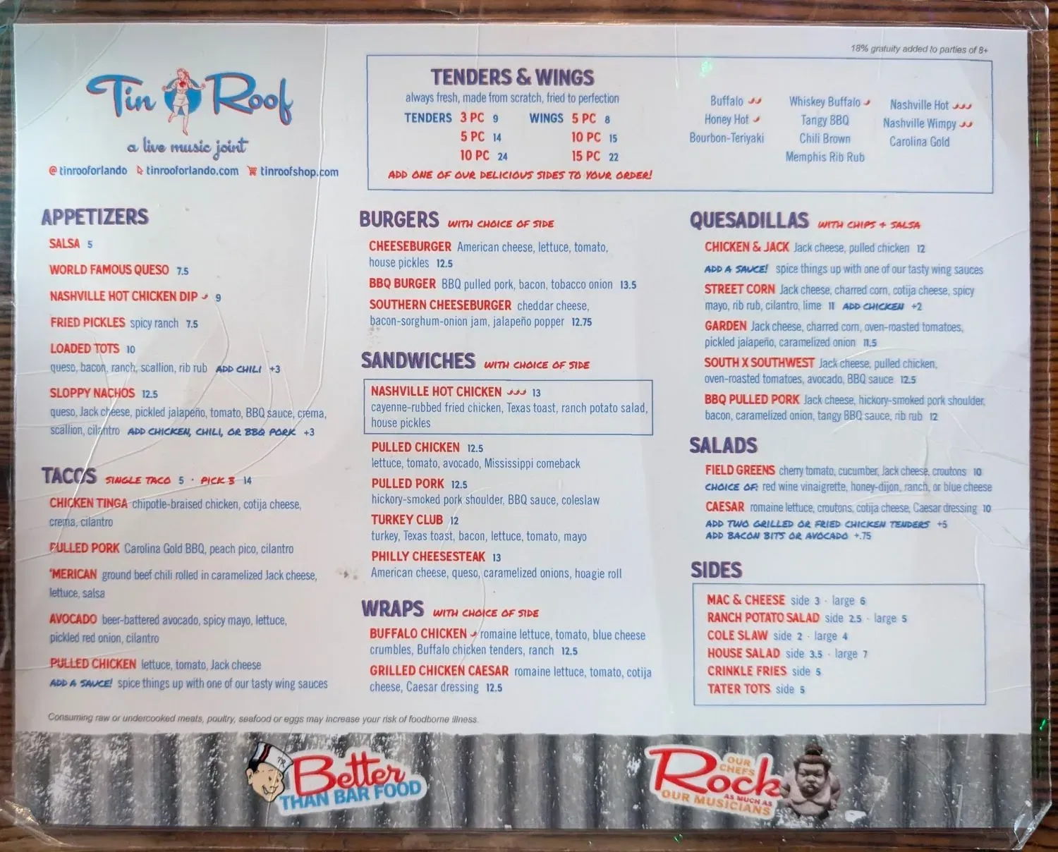 Menu 6