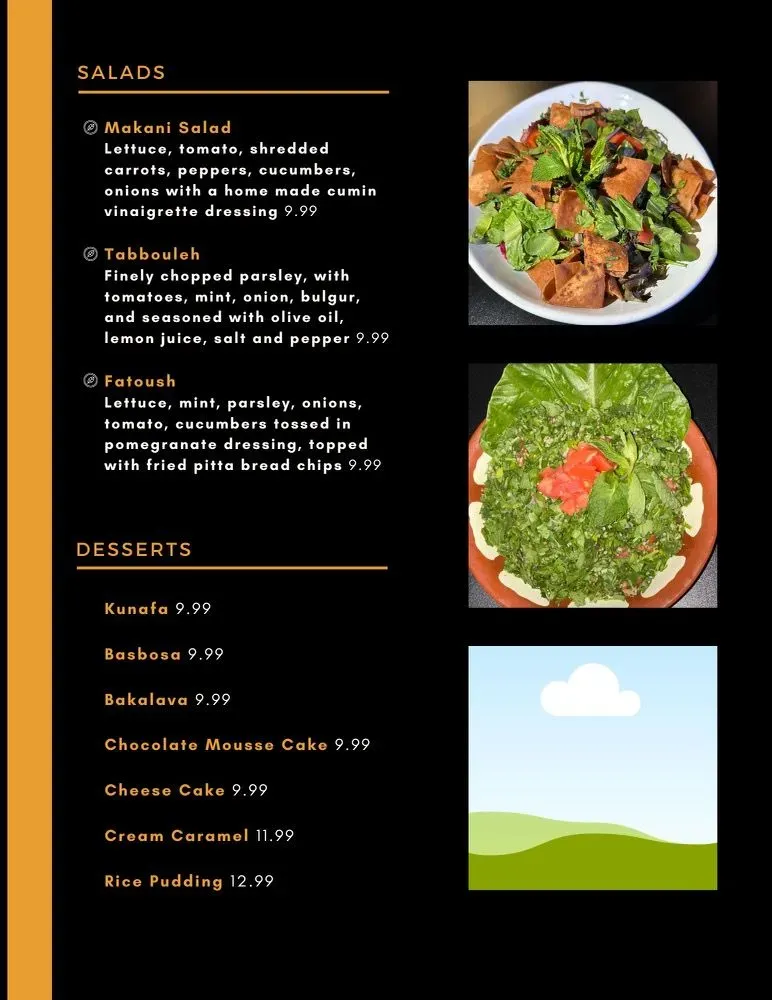 Menu 6