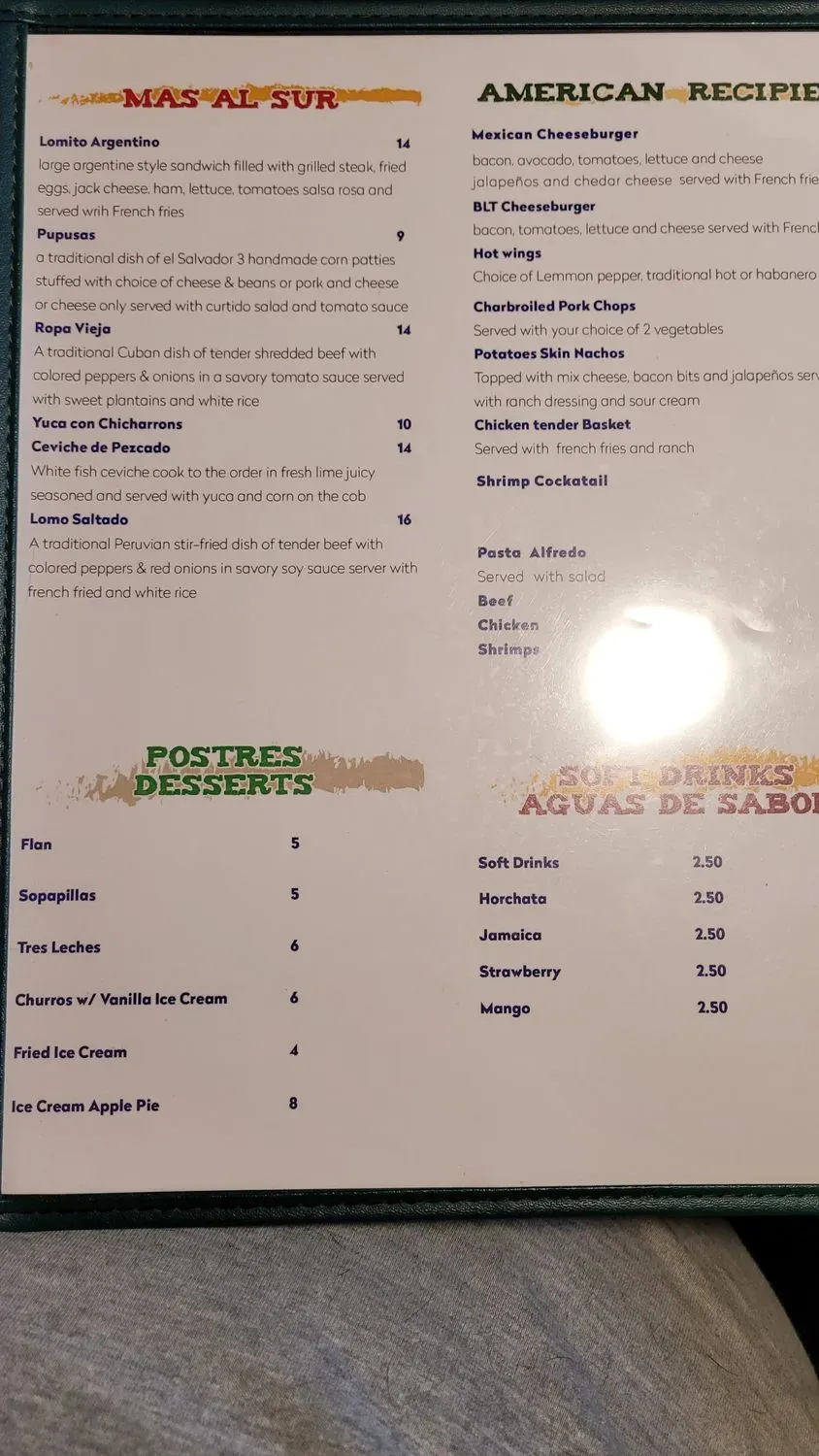 Menu 4