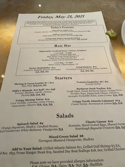 Menu 6