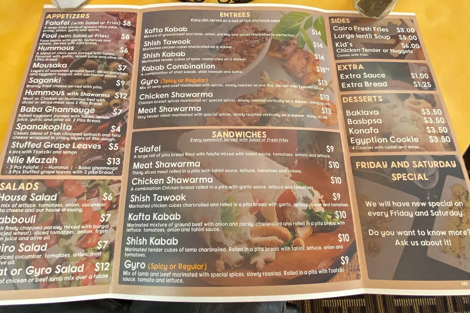 Menu 4