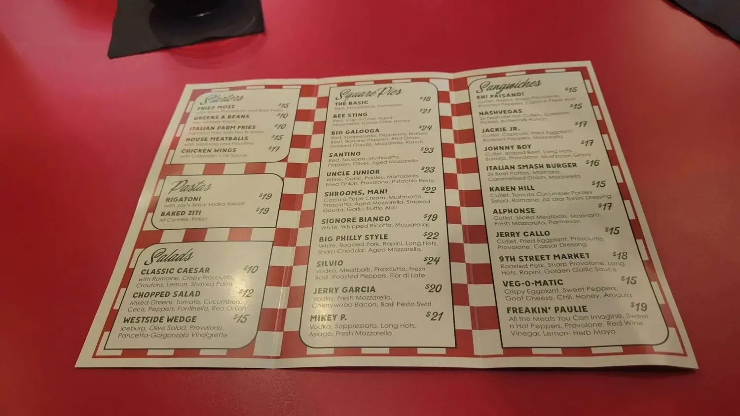 Menu 4