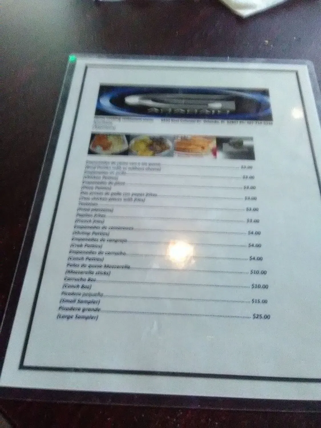 Menu 3