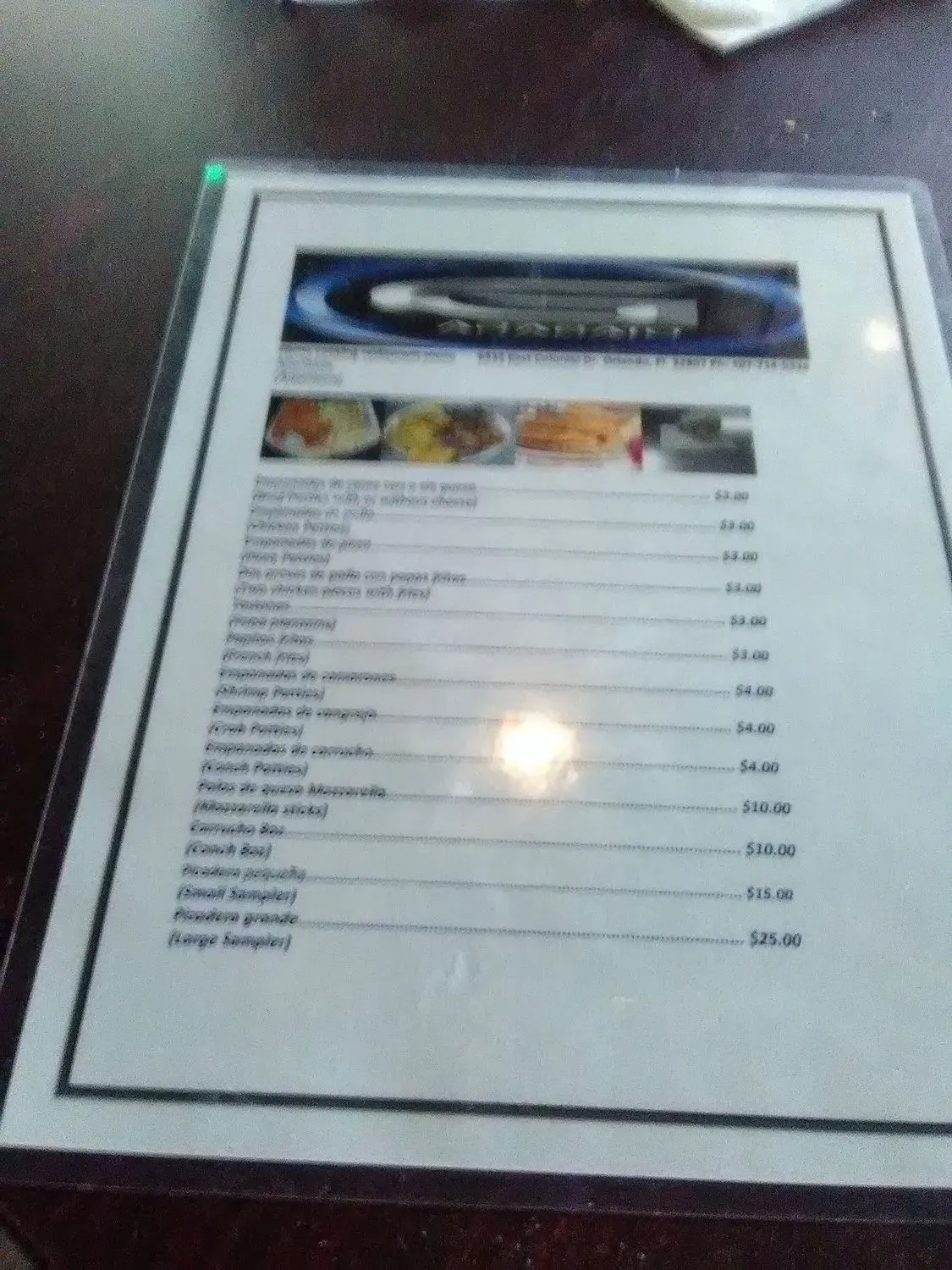 Menu 4