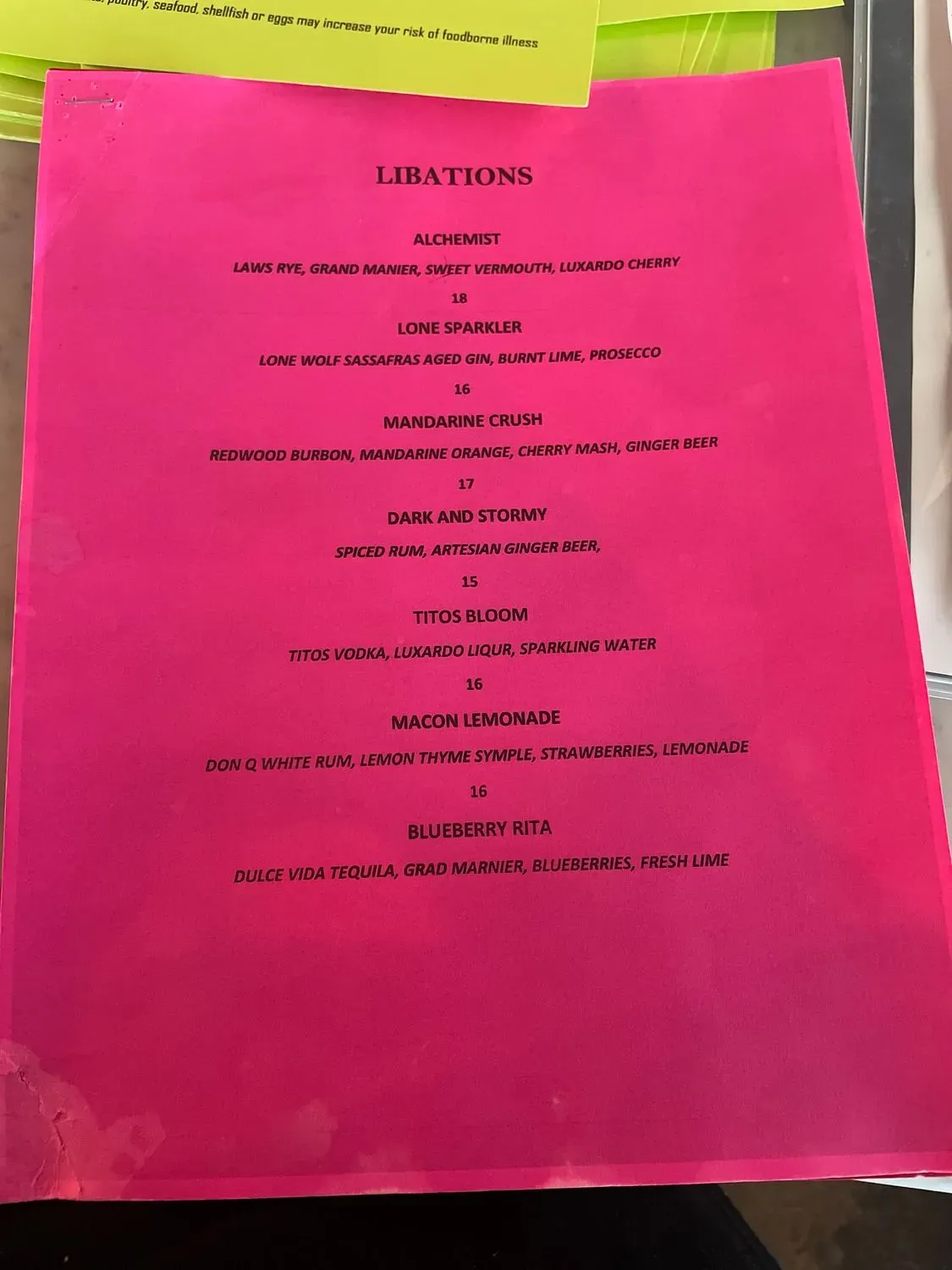 Menu 4