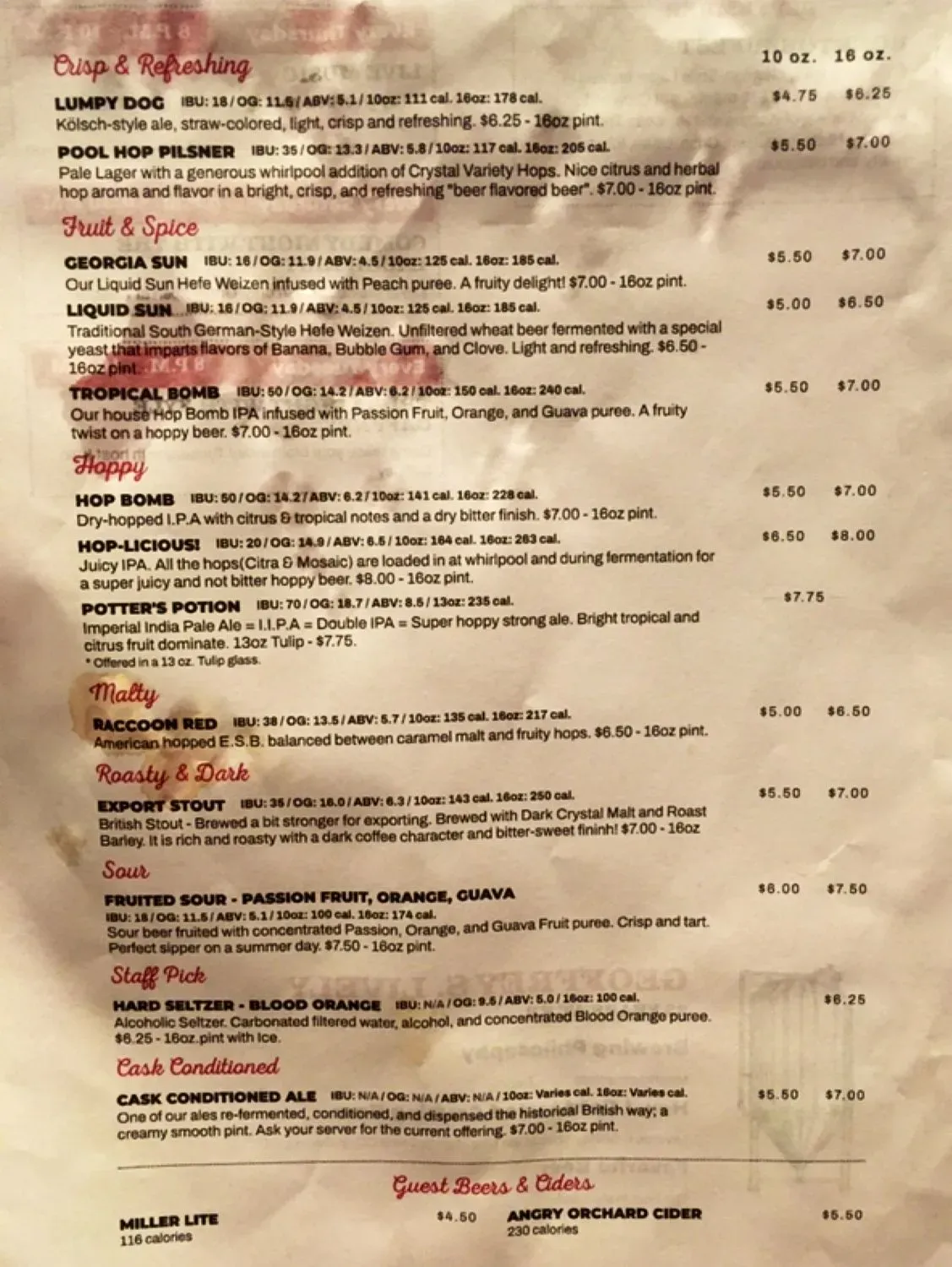 Menu 4