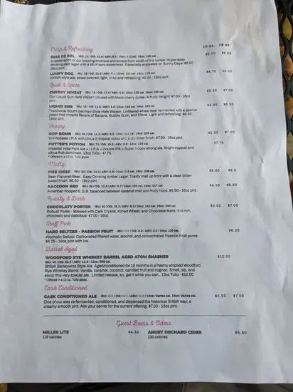 Menu 6