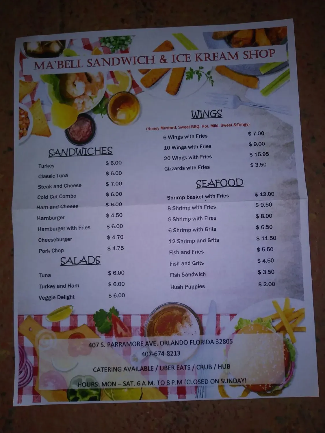 Menu 3