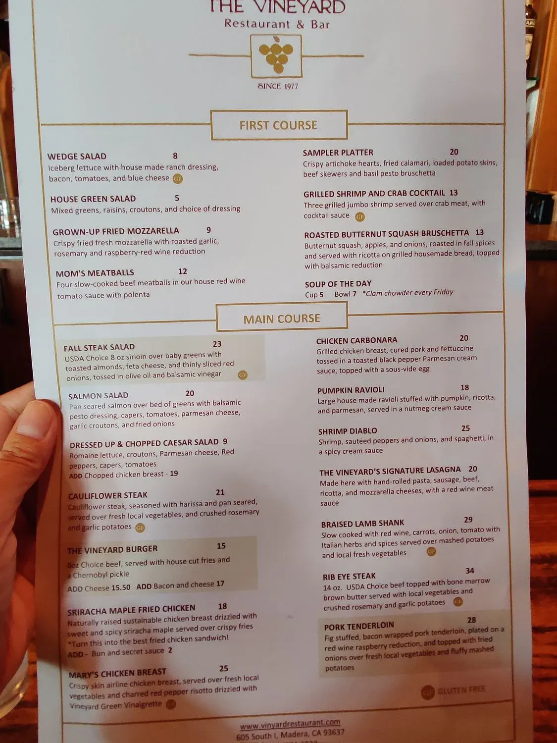 Menu 4